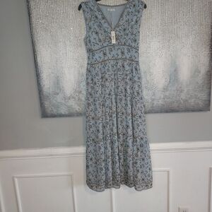 Max STUDIO Flower Print Maxi Dress